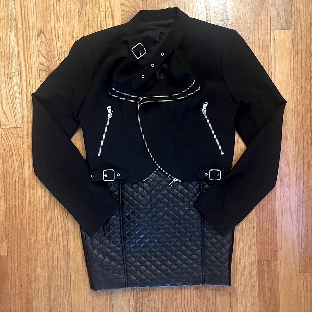 Lea & Viola Double Zip Statement Jacket S